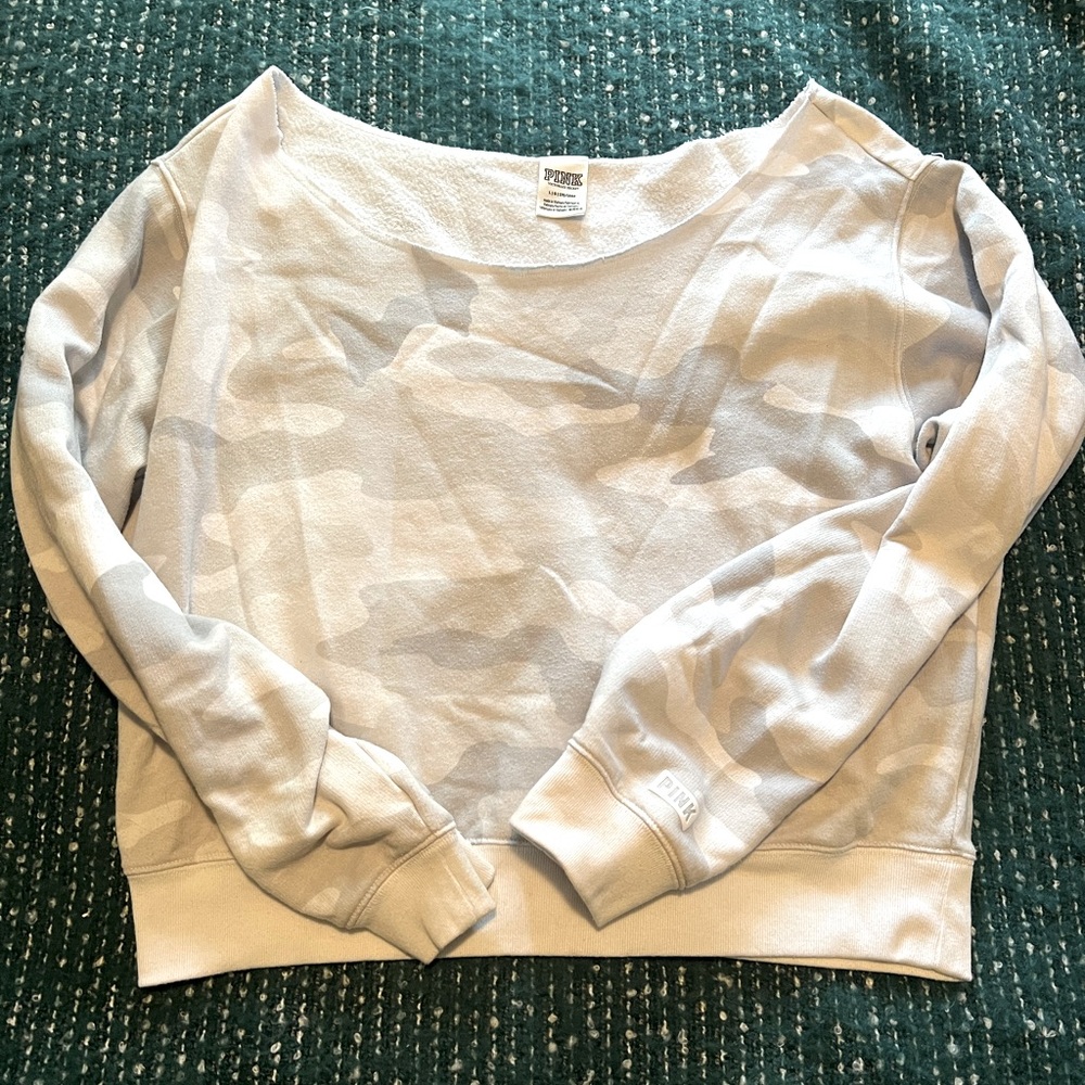 Victoria secret PINK off the shoulder sweater